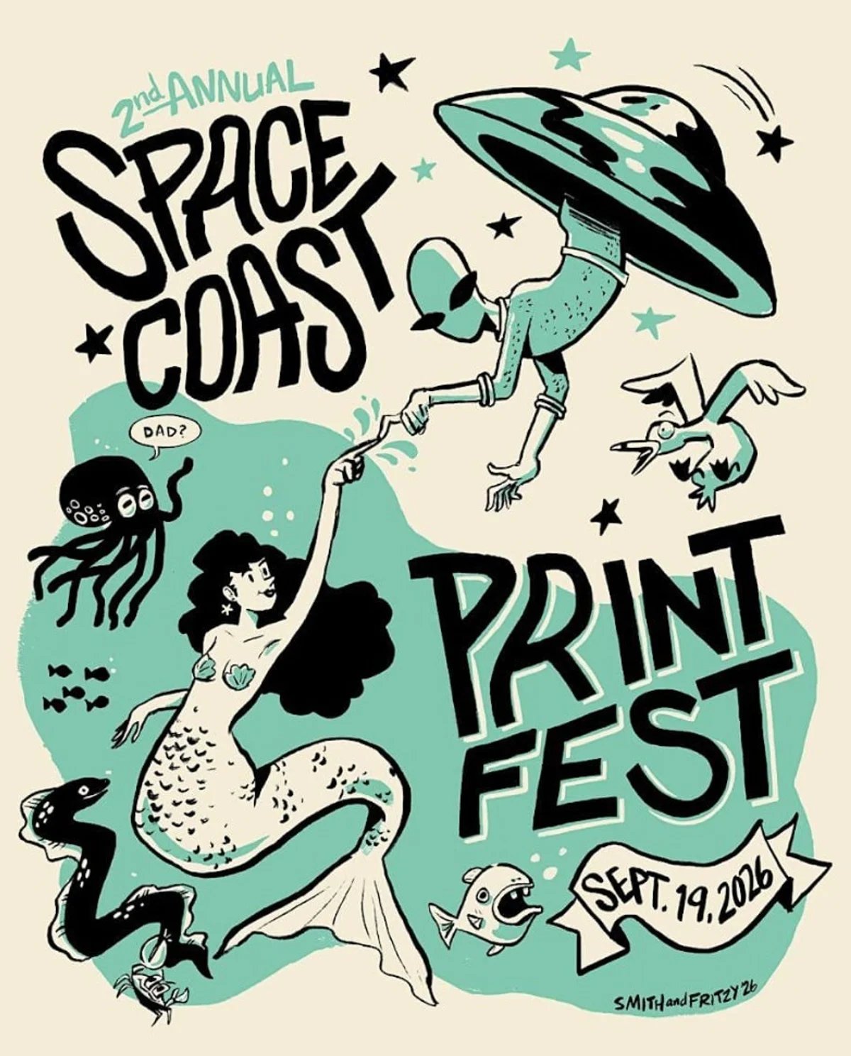 Space Coast Print Fest Brings Artists, Printmakers and Creatives Together in Cocoa