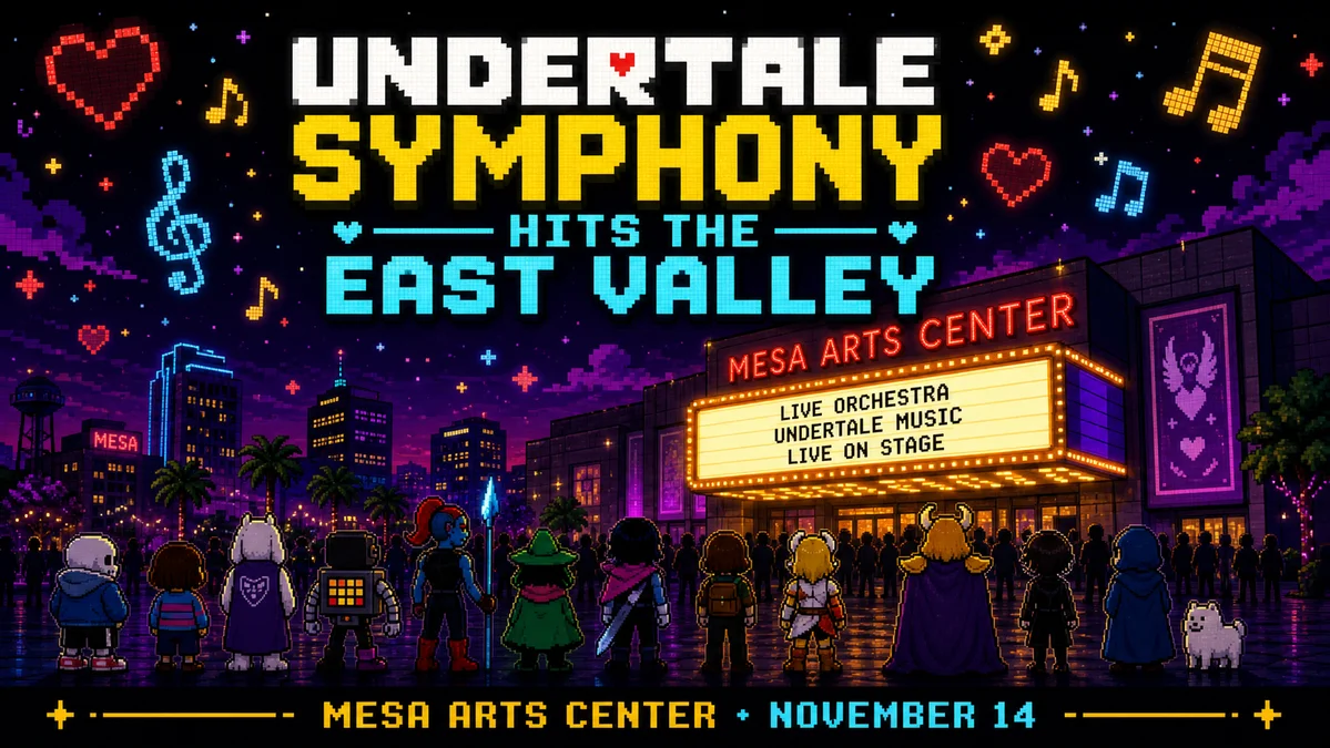 Undertale’s Determination Symphony levels up the East Valley this November