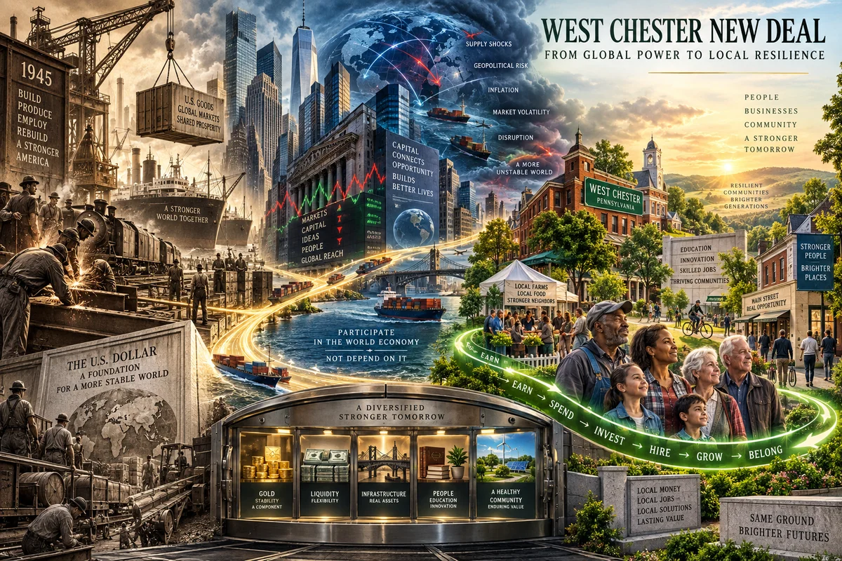 WEST CHESTER NEW DEAL — CAN THE SYSTEM THAT BUILT AMERICA’S POWER STILL PROTECT ITS SAVINGS?