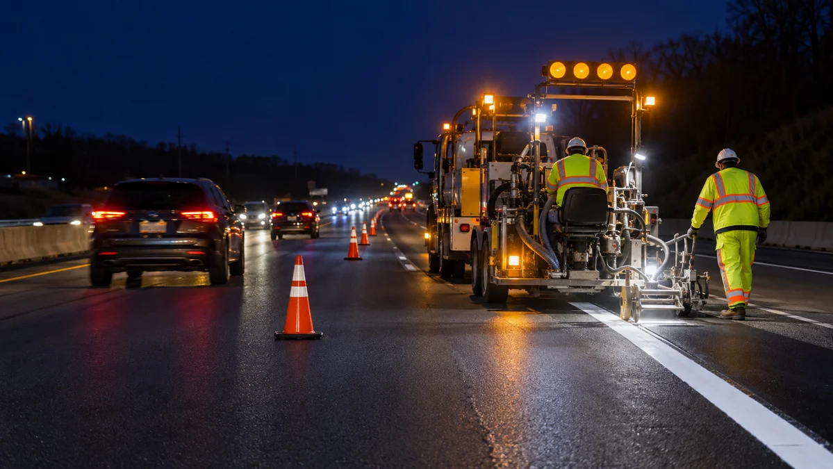 TRAFFIC ALERT — NIGHTTIME LANE CLOSURES COMING TO ROUTE 100