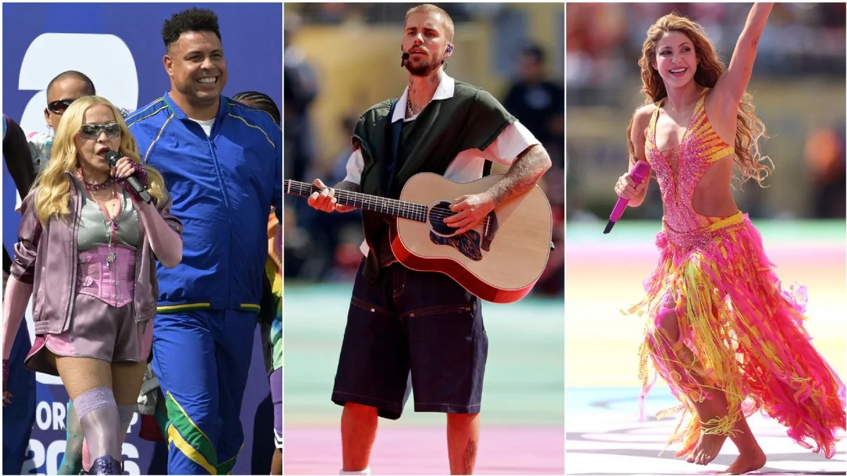 World Cup final halftime show: Rating every performer as Madonna, BTS, Justin Bieber and Shakira star