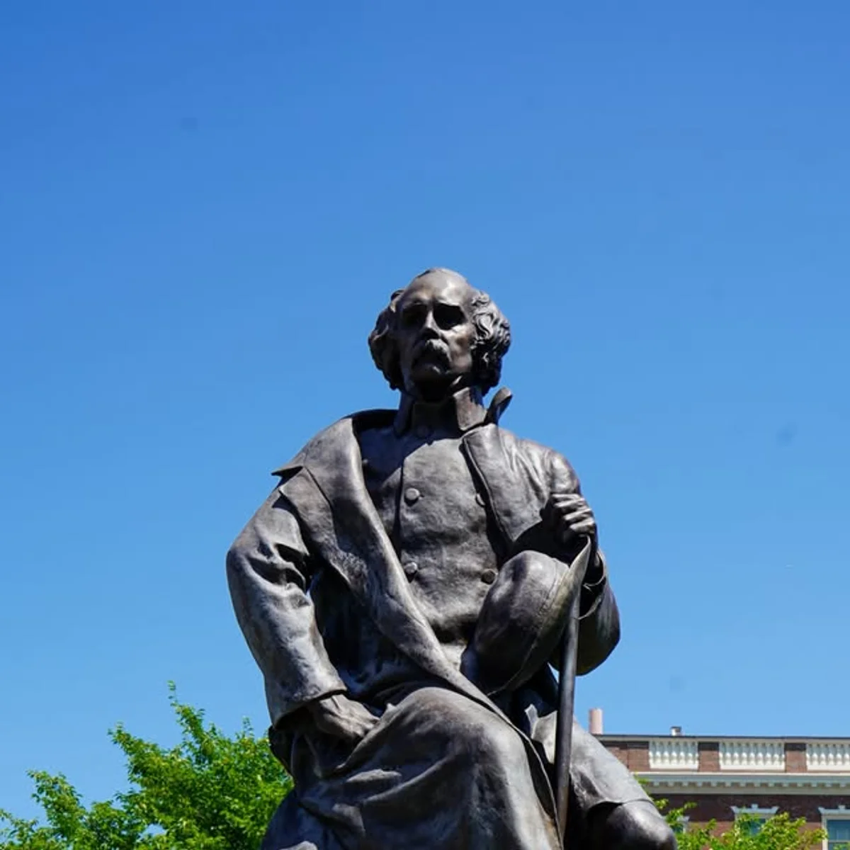 Witch City Walking Tours on Instagram: "Happy Birthday to Salem’s native son, Nathaniel Hawthorne. 🇺🇸

Born on July 4, 1804, if he was still alive, he would be 222 years old today!

As we celebrate the Fourth of July, it’s also the perfect time to celebrate one of Salem’s most famous literary figures. 

The great-great grandson of the “hanging judge”, Jonathan Hathorne, Nathaniel is one of the most famous American writers of all time. From his chilling tale of Dr. Grimshawe’s Secret, to The House of the Seven Gables and The Scarlet Letter, Hawthorne had a gift for mastering allegory and symbolism."