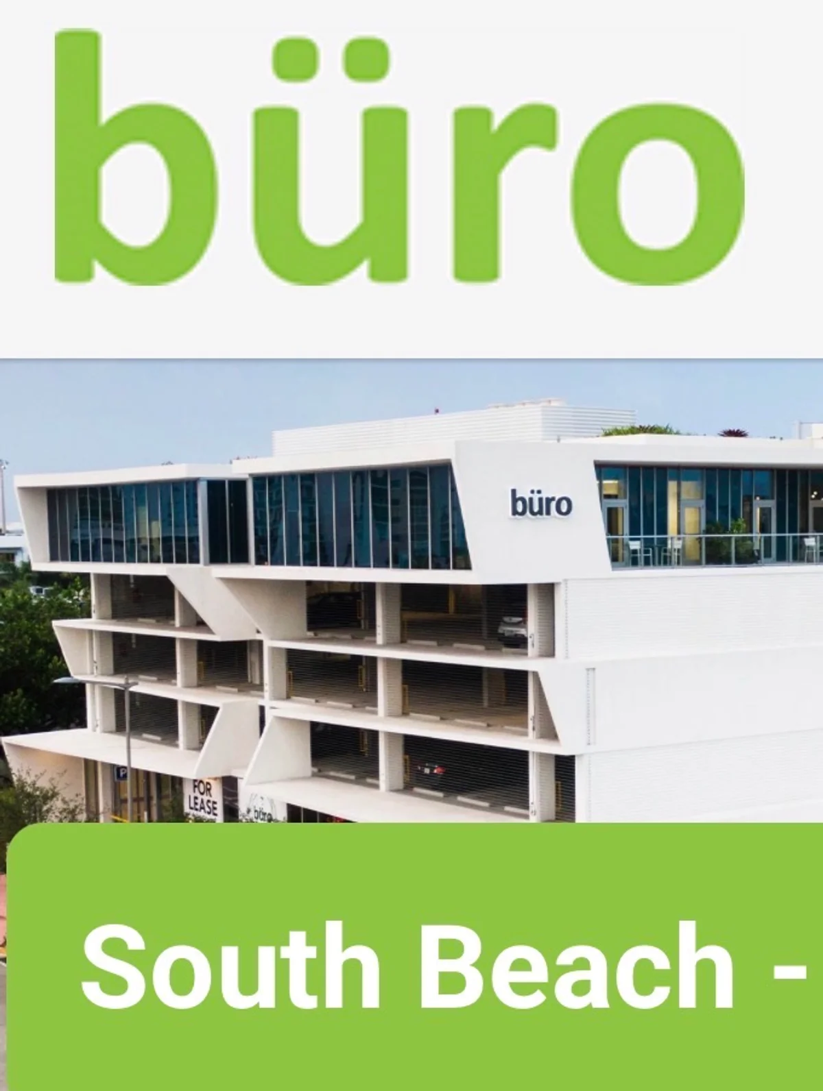 Büro - Work. Network. Thrive. Coworking Spaces in Miami.
