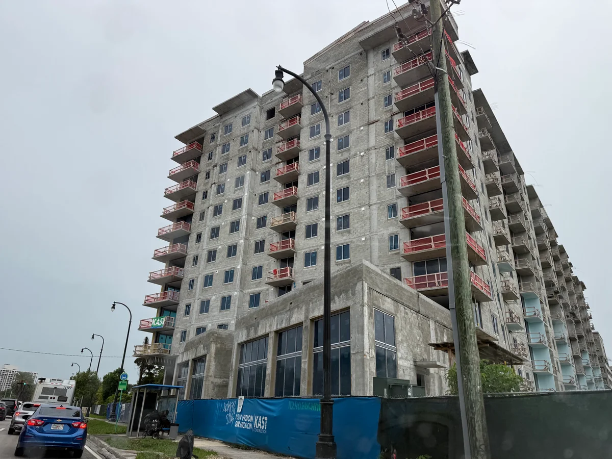Construction Advances on Alton Biscayne, 336-Unit Luxury Apartment Project in North Miami