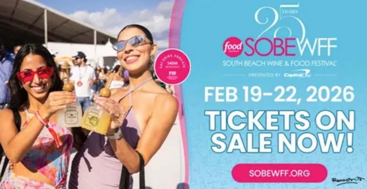 SOBEWFF | February 19 - 22, 2026 in Miami, Florida