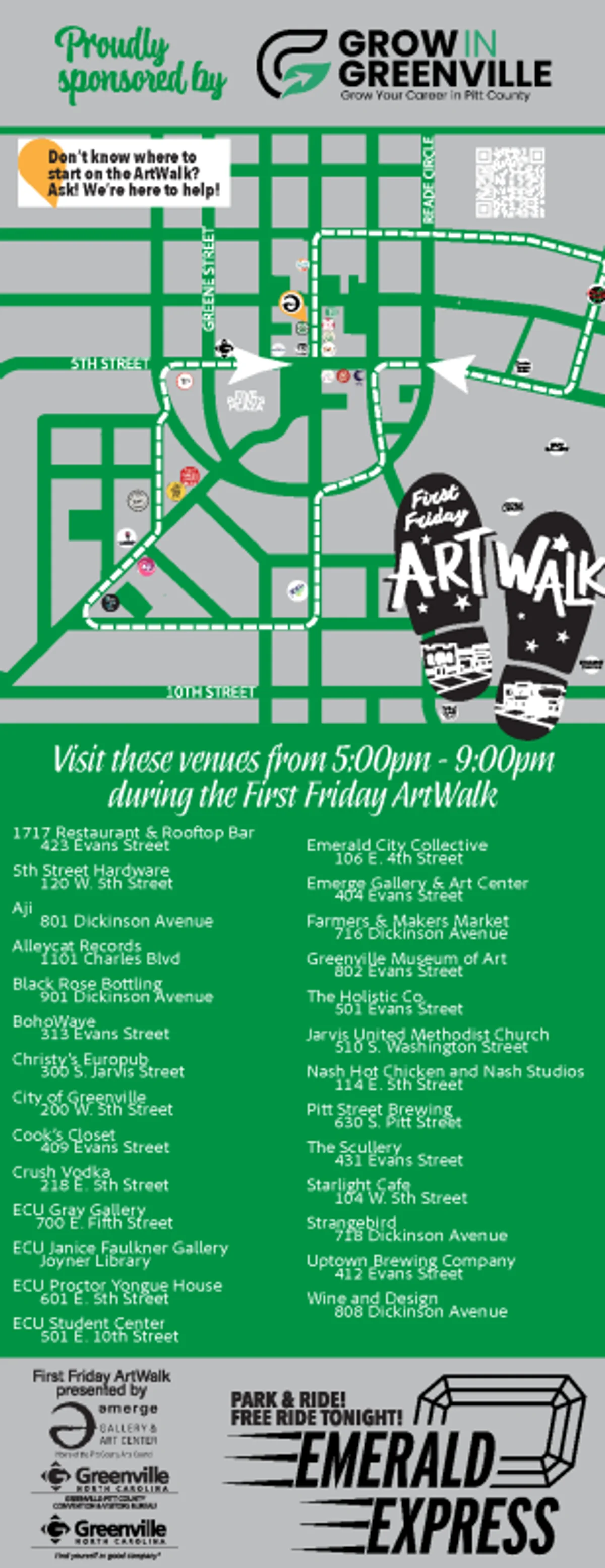 Title: Public Notice: Community Gathering for Downtown First Friday ArtWalk