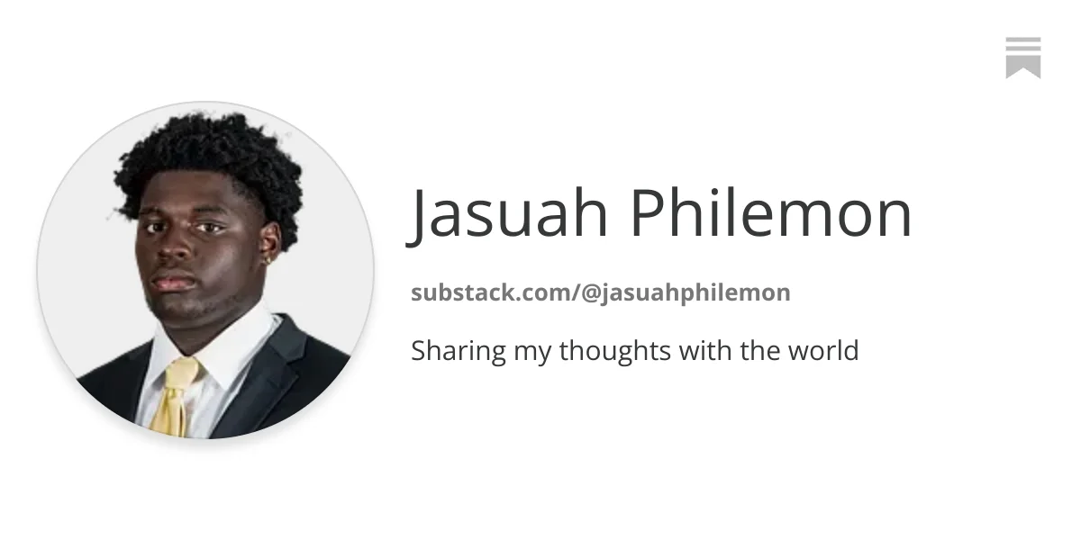Jasuah Philemon | Substack