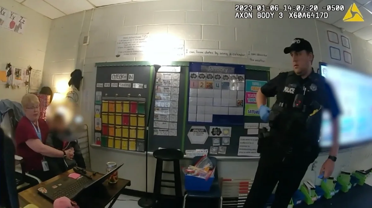 ‘F*ck You, B*tch!’ Newly Released Bodycam Video Shows Boy, 6, Spewing Obscenities Moments After Shooting His Teacher