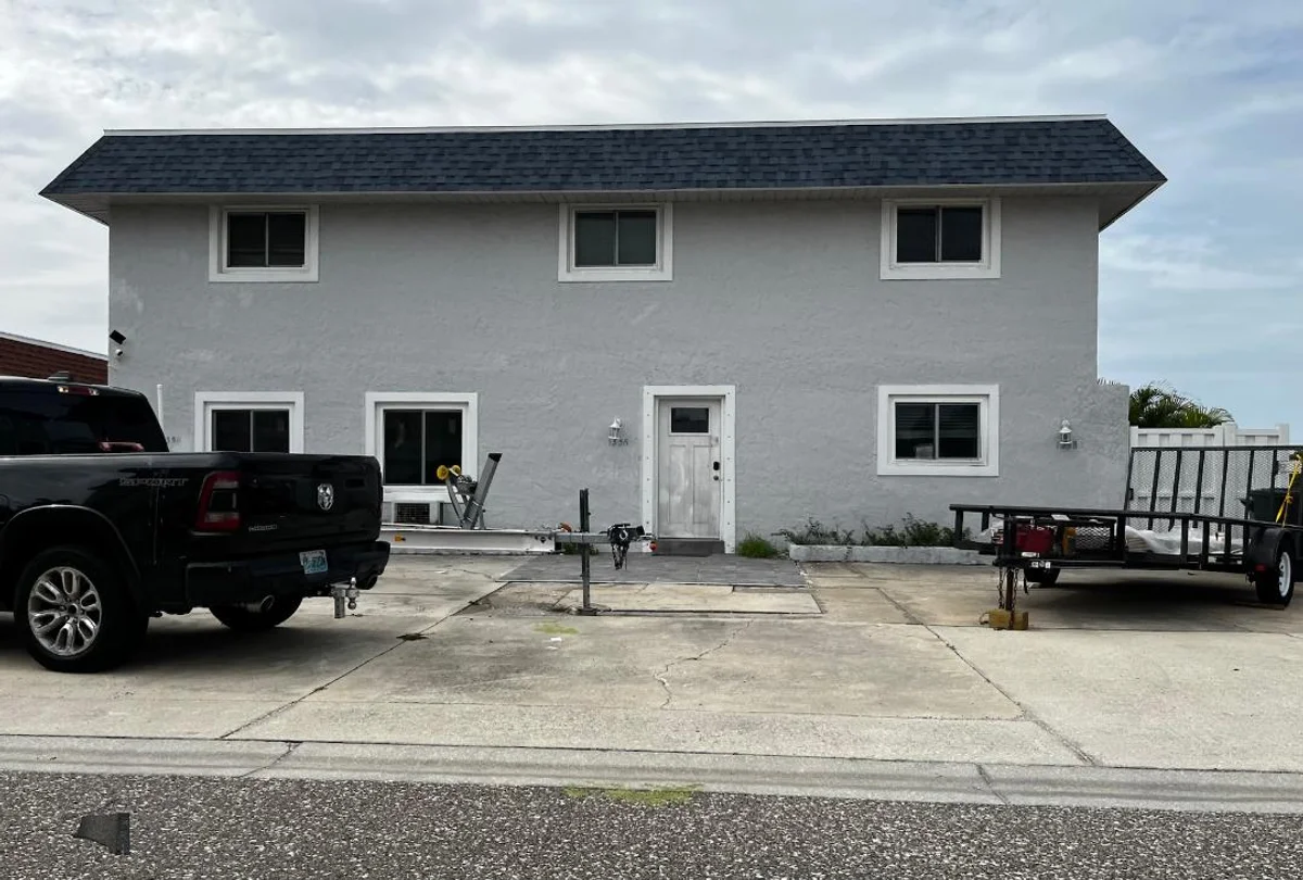 They can raise the house. But where do the stairs go?